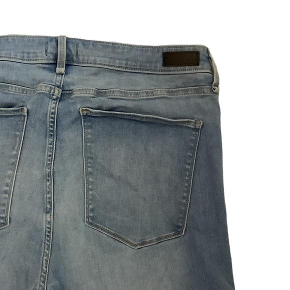 Abercrombie & Fitch Blue 33/16 L Women Curve Love High Rise Super Skinny Jeans - Picture 6 of 8